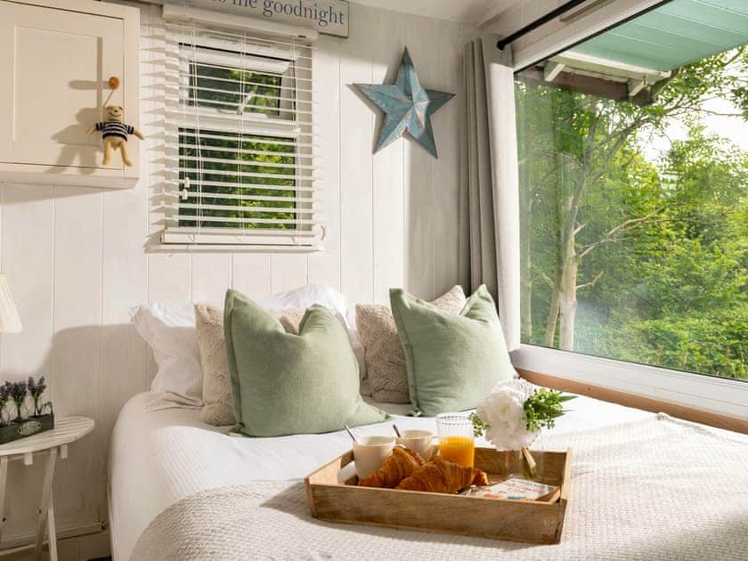 Comfy bedroom area | Art Studio - Downwood, Near Blandford Forum