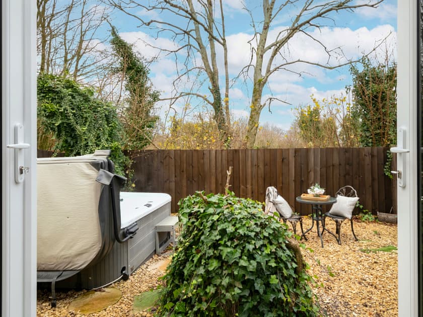 Outdoor area | Downwood- Meadow Cottage - Downwood, Near Blandford Forum