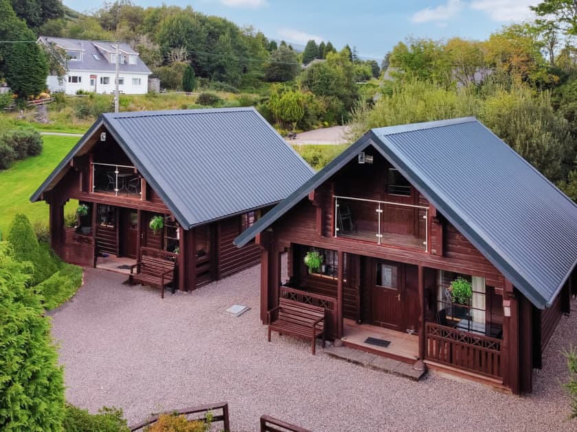Exterior | Dontra Log Chalet 2 - Dontra Log Chalets, Banavie, near Fort William