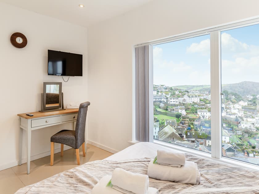 Double bedroom | Seascape, Polruan, near Fowey