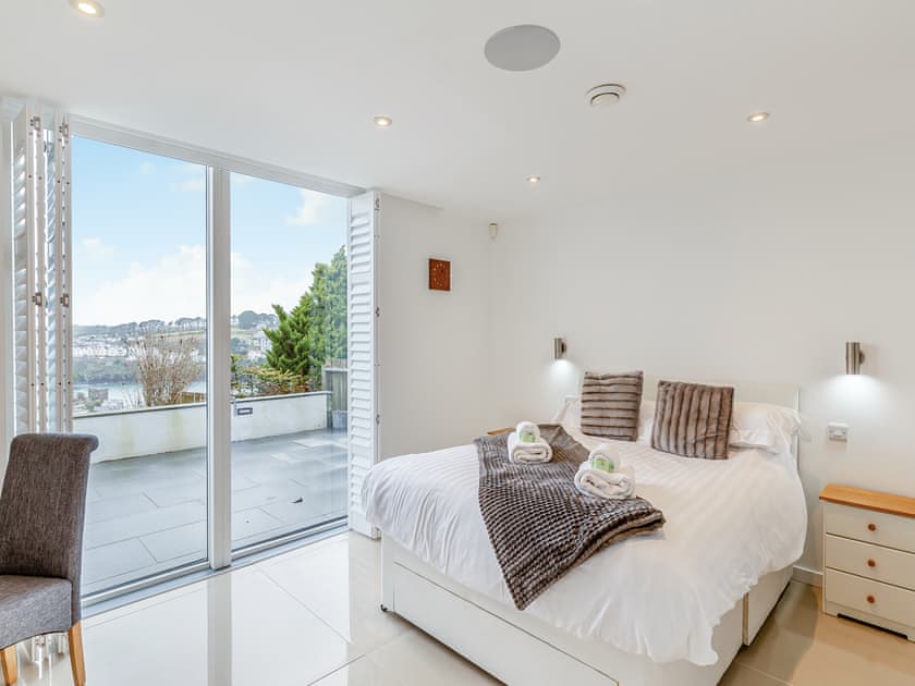 Double bedroom | Seascape, Polruan, near Fowey
