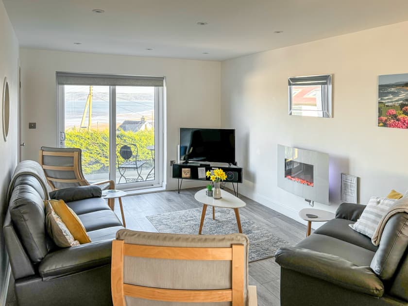 Living area | The Holiday House, Benllech