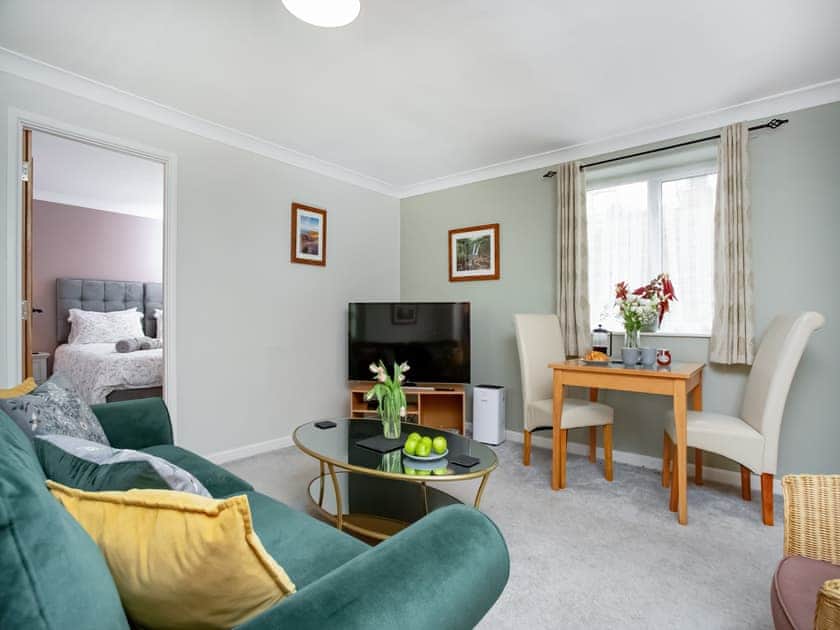 Living area | The Nook - Higher Trewithen Holiday Cottages, Sithians, near Falmouth