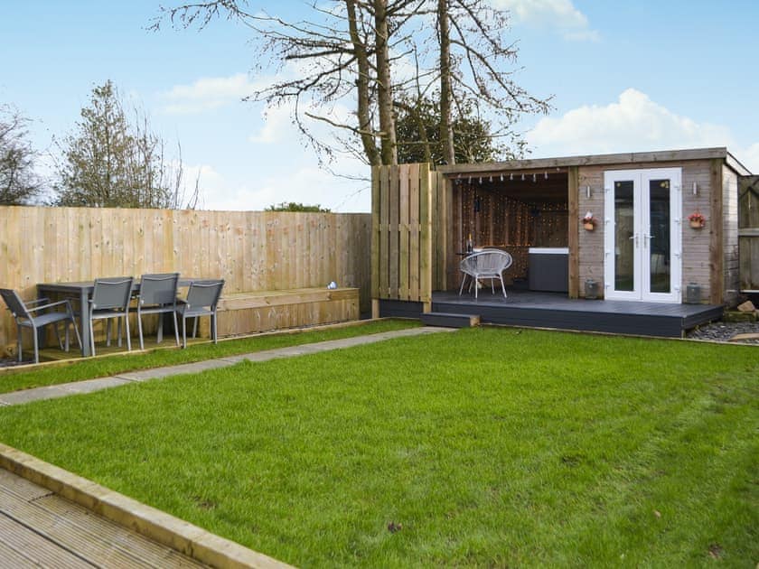 Hot tub | Vallum Villa - Vallum Villas, Bardon Mill, nr Hexham