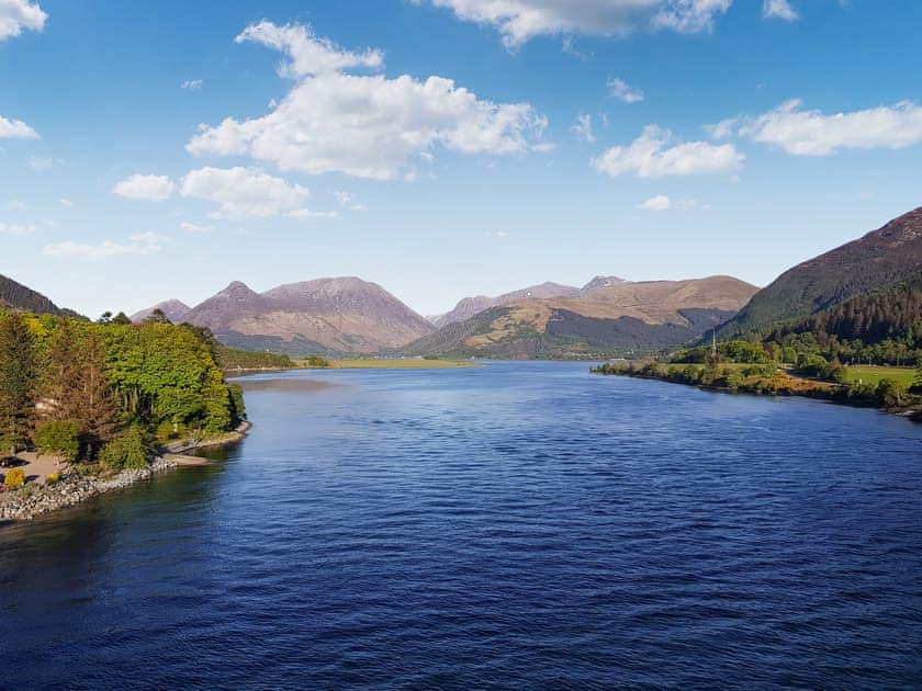 View of Loch Leven from the Ballachulish Bridge  | Roe Deer Cottage, North Ballachulish, near Glencoe