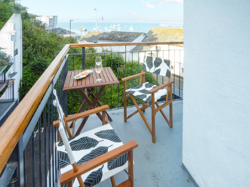 Sitting out on the Communal walkway | 9 Dolphin Court, Brixham