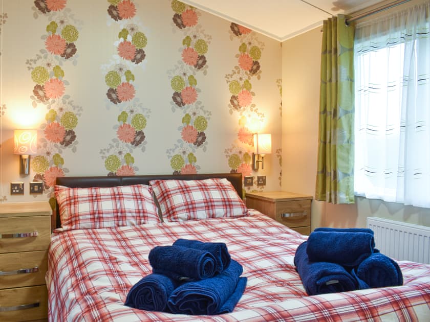 Double bedroom | Bears Lodge - Meadow Retreat Lodge Park, Moota, near Cockermouth