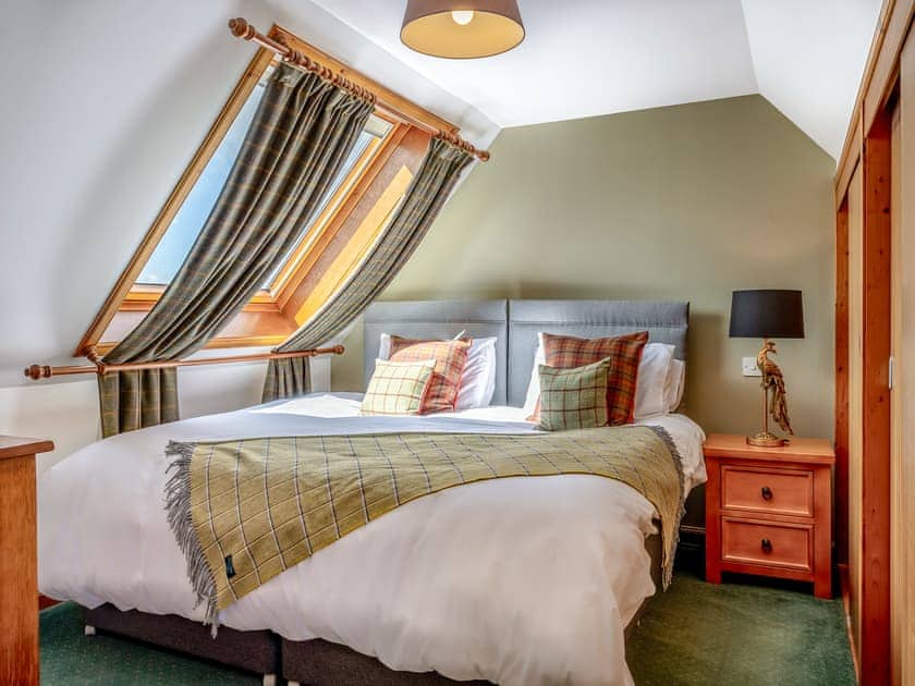 Double bedroom | The Old Library, Brora