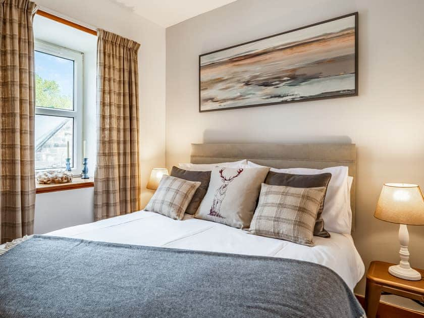 Double bedroom | The Old Library, Brora