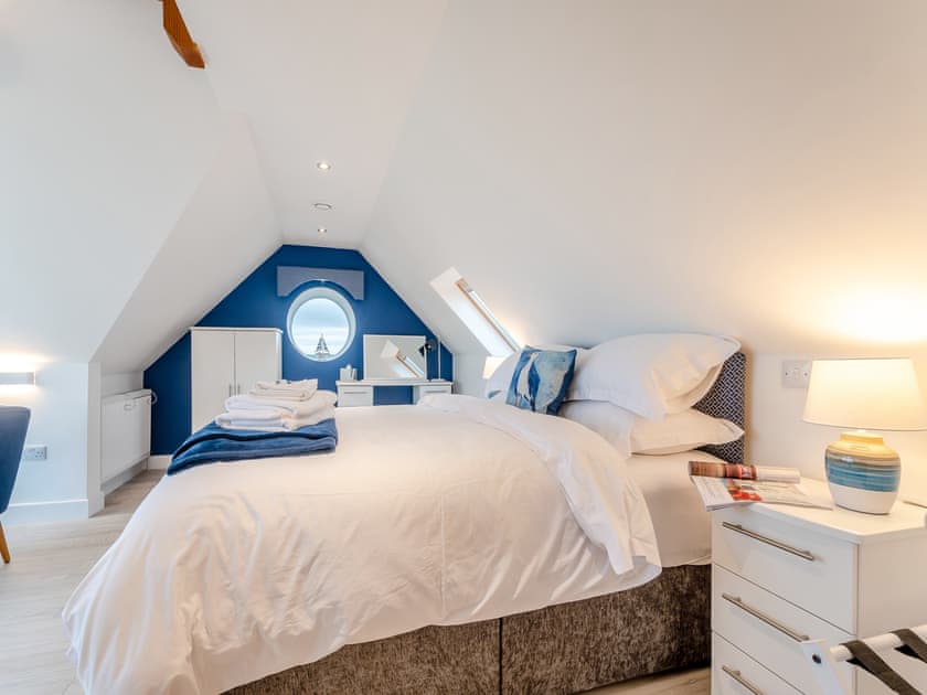 Double bedroom | Seascape Barn, Kirkcolm, near Stranraer