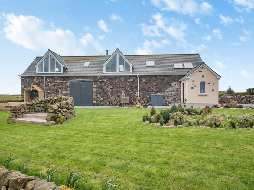 Outdoor area | Seascape Barn, Kirkcolm, near Stranraer