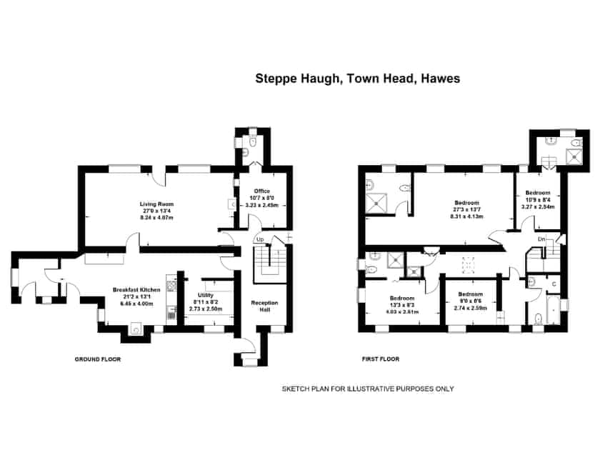 Floor plan | Steppe Haugh, Hawes