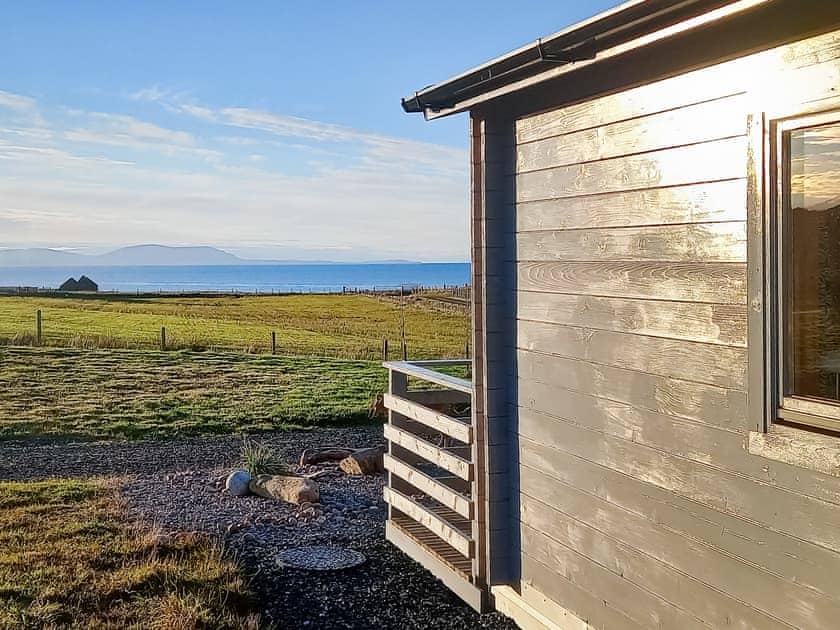 Exterior | Seashell Lodge, Opinan, near Gairloch