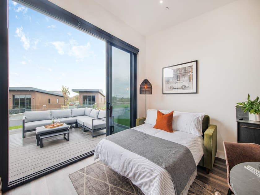 Open plan living space | Lodge One - Ty Llwyd, Llangefni