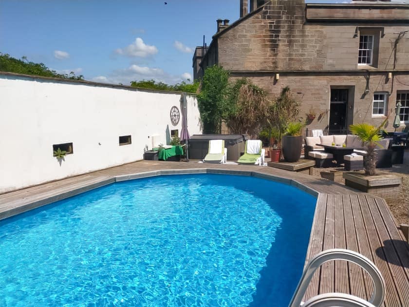 Swimming pool | Calthwaite Hall West Wing, Calthwaite, near Penrith