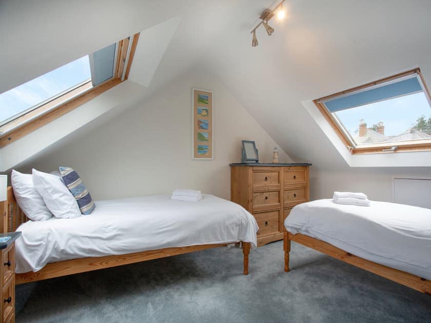 Twin bedroom | Hill View, Sidmouth