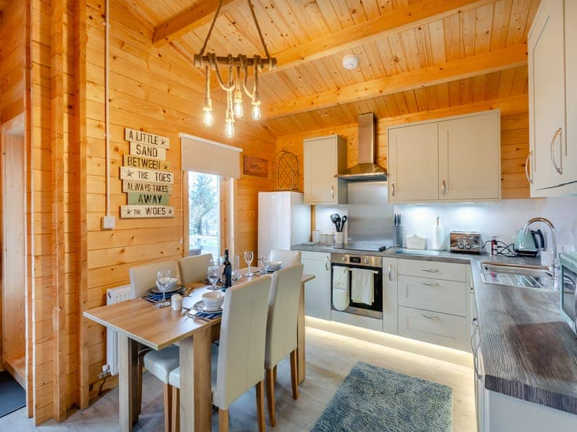 Open plan living space | Seashell Lodge, Opinan, near Gairloch