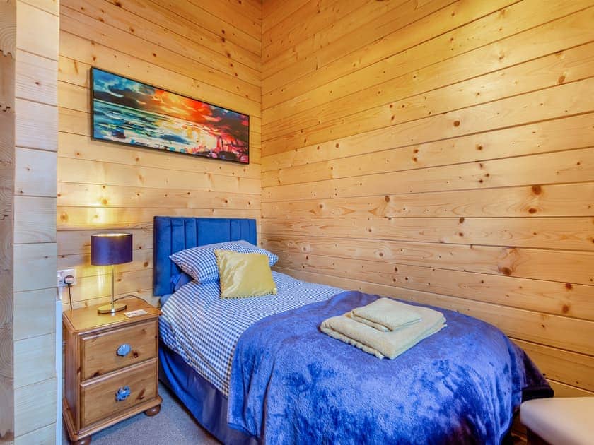 Single bedroom | Seashell Lodge, Opinan, near Gairloch