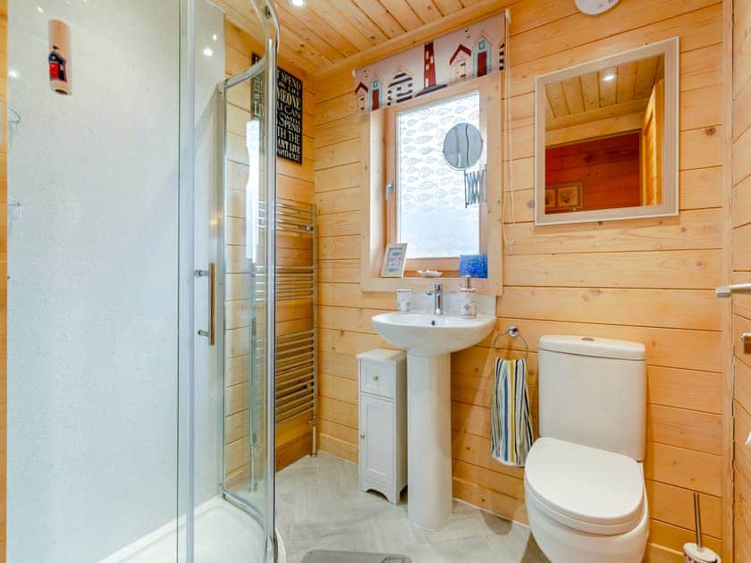 Bathroom | Seashell Lodge, Opinan, near Gairloch