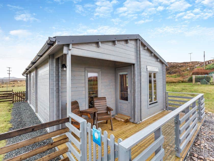 Exterior | Seashell Lodge, Opinan, near Gairloch