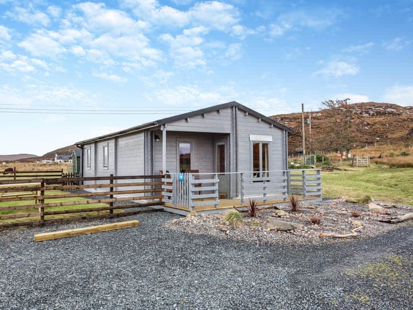 Exterior | Seashell Lodge, Opinan, near Gairloch
