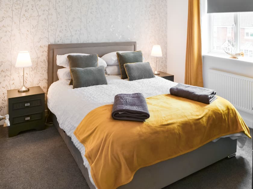 Double bedroom | The Bandstand Sea View, Blyth 
