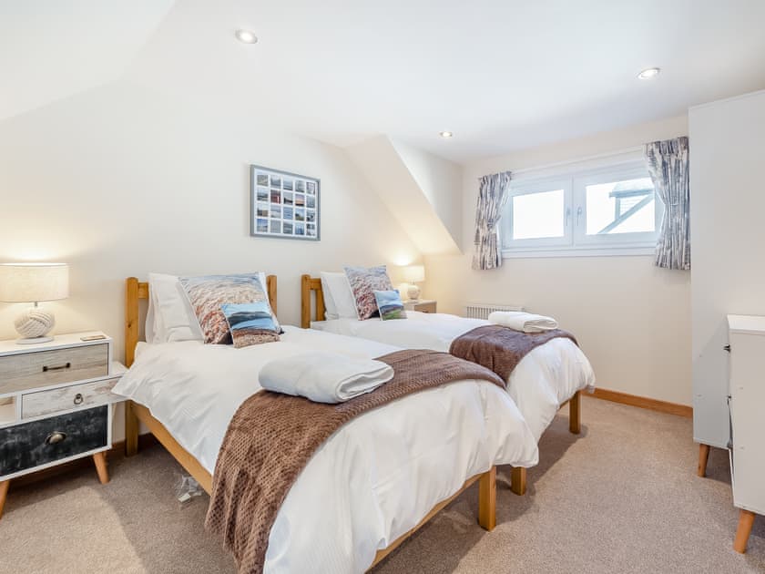Twin bedroom | Postbox Cottage, Lochranza