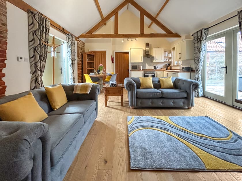 Open plan living space | Badger’s Retreat - Manor Farm Barns, Witton, near Happisburgh