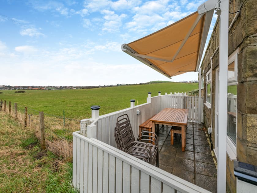 Terrace | Toll Bar Cottage, Sandsend, near Whitby