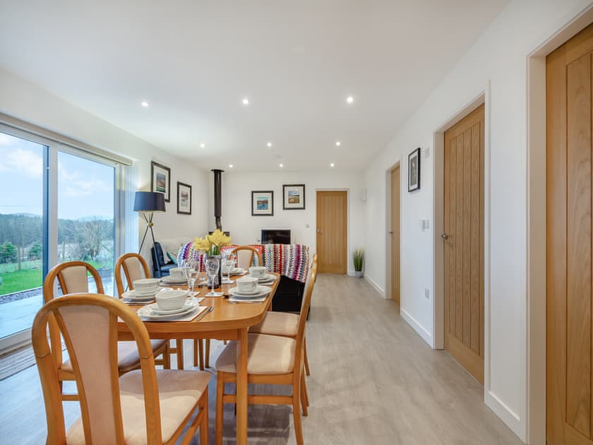 Open plan living space | Hedd Wen, Nebo nr Caernarfon
