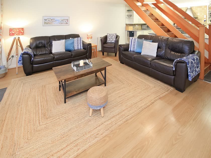 Open plan living space | Rivers Edge Penthouse, Porthmadog