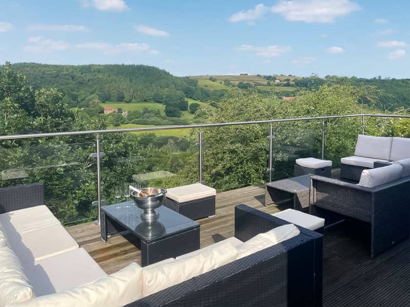 Sitting-out-area | Ivy Cottage, Beck Hole, near Whitby