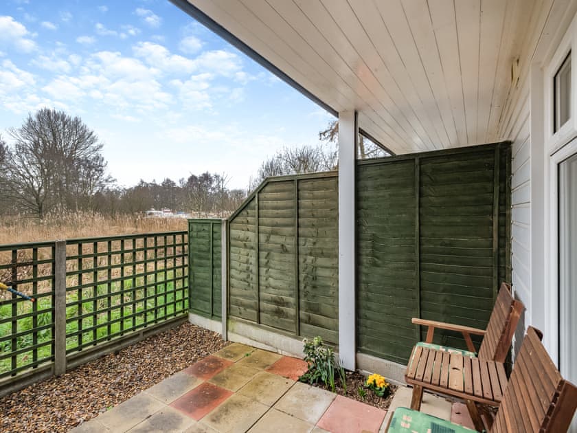 Sitting-out-area | Wanderer, Sutton Staithe, near Stalham