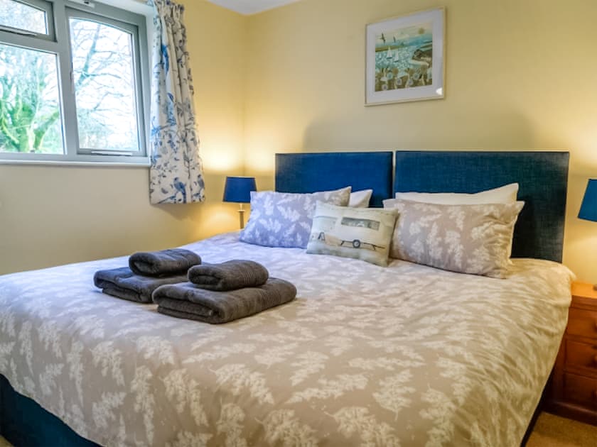 Comfortable second double bedroom | The Tallet - Mennabroom Farm Cottages, Warleggan, near Bodmin