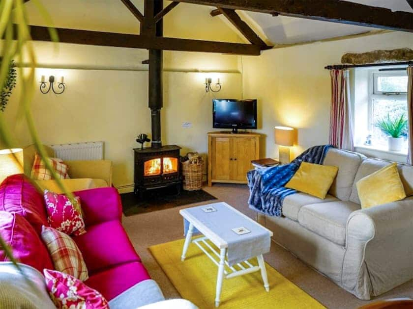 Warm and welcoming living and dining room | The Shippon - Mennabroom Farm Cottages, Warleggan, near Bodmin