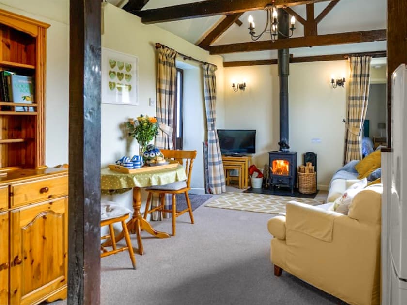 Convenient dining area | The Byre - Mennabroom Farm Cottages, Warleggan, near Bodmin