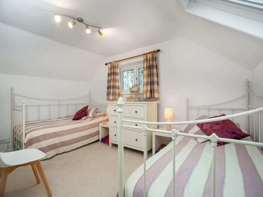 Twin bedroom | Hayden Farm, Blackdown Hills, near Culmstock 