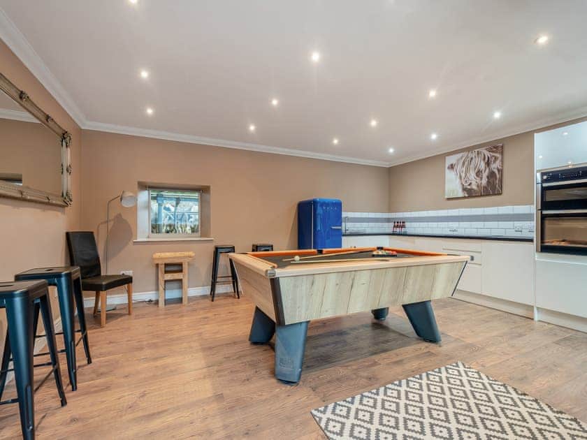 Games room | The Coo Shed - Home Farm, Dunragit, near Stranraer