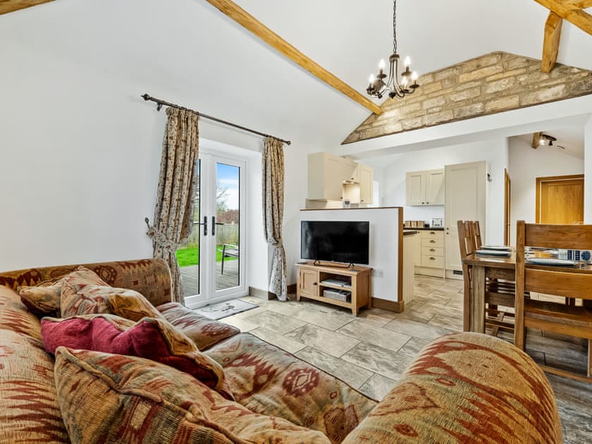 Open plan living space | The Barn - Midknowle Farm Cottages, South Barrow, near Yeovil