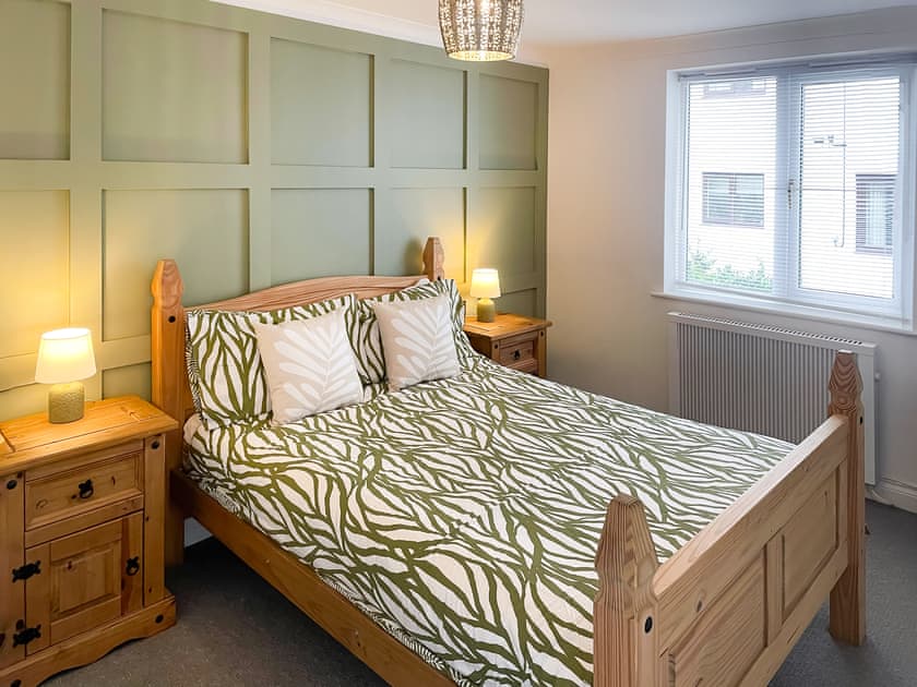 The comfortable and welcoming ground floor double bedroom | Lambs Gate - Newbarn Farm, Collaton St Mary, near Paignton