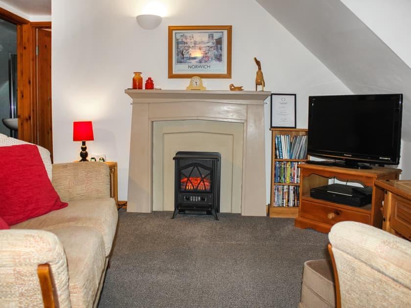 First floor open-plan living space | Iris Apartment - Chapelfield Apartments, Stalham