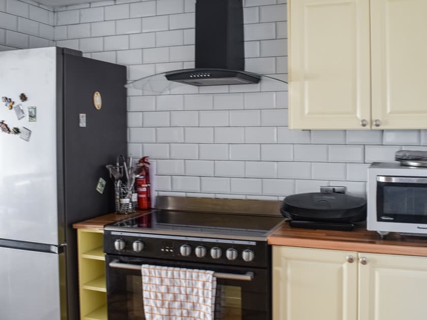 Kitchen with large oven cooker and multipurpose microwave  | Avondale, Clacton on Sea