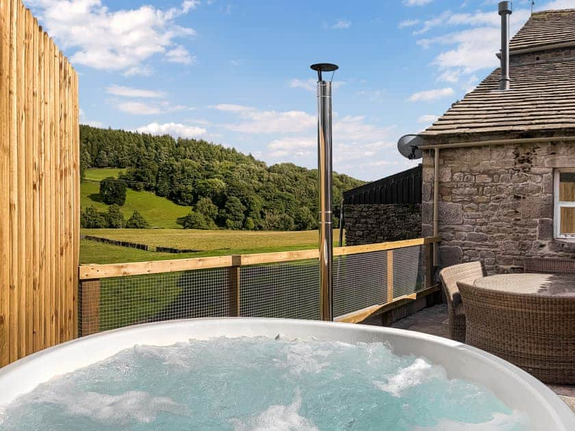 Hot tub | The Shippon, Barden, near Skipton