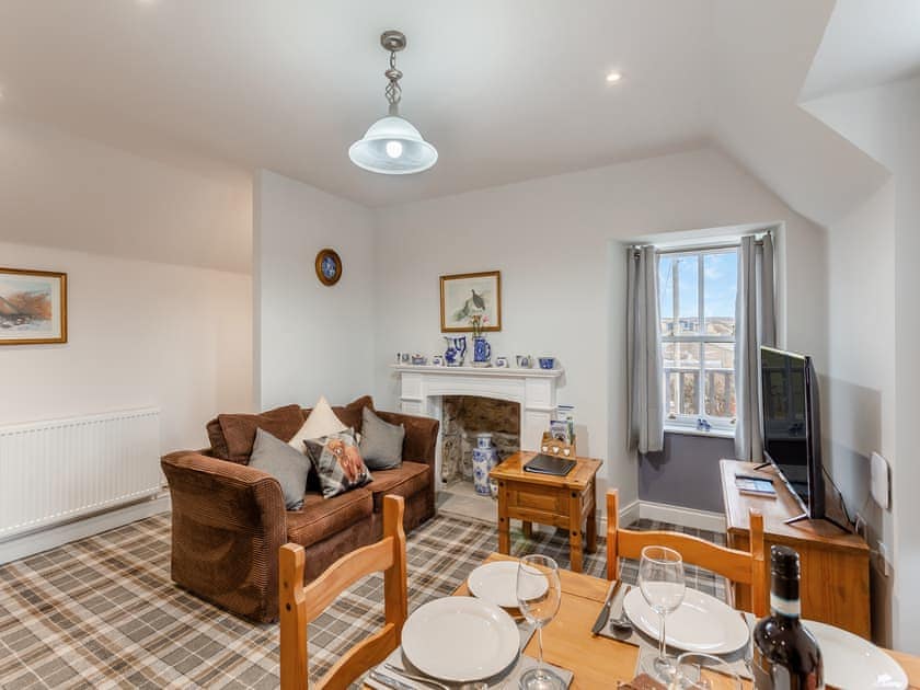 Open plan living space | The Servants Quarters - Pentland Escapes, Canisbay, near John O’ Groats