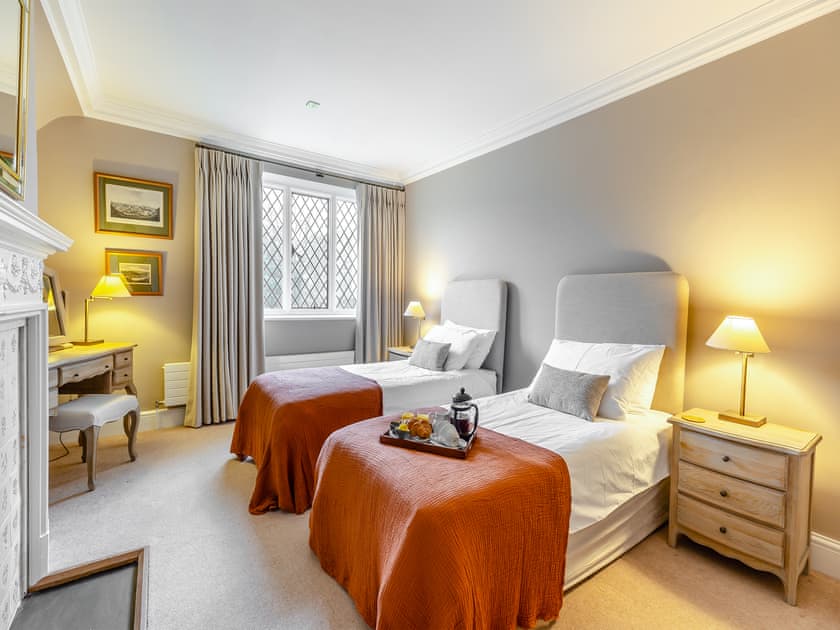 Comfortable twin bedroom | Prince Arthur & Catherine - Ludlow Castle, Ludlow