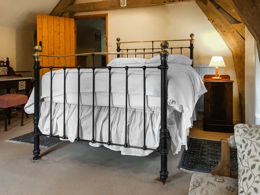 Comfortable double bedroom | The Mill House, Lea, near Ross-on-Wye
