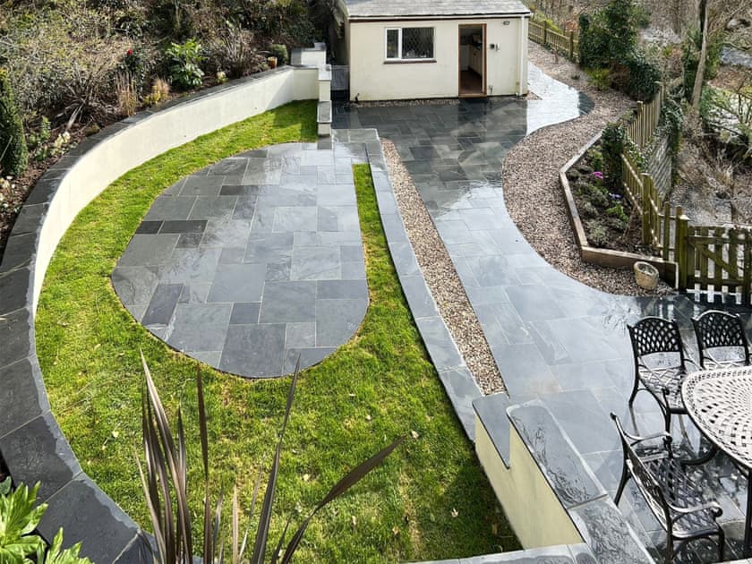 Garden | Bridge View Cottage, Middle Mill, nr Solva