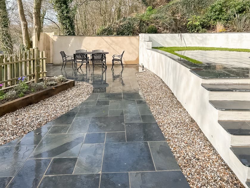 Garden | Bridge View Cottage, Middle Mill, nr Solva