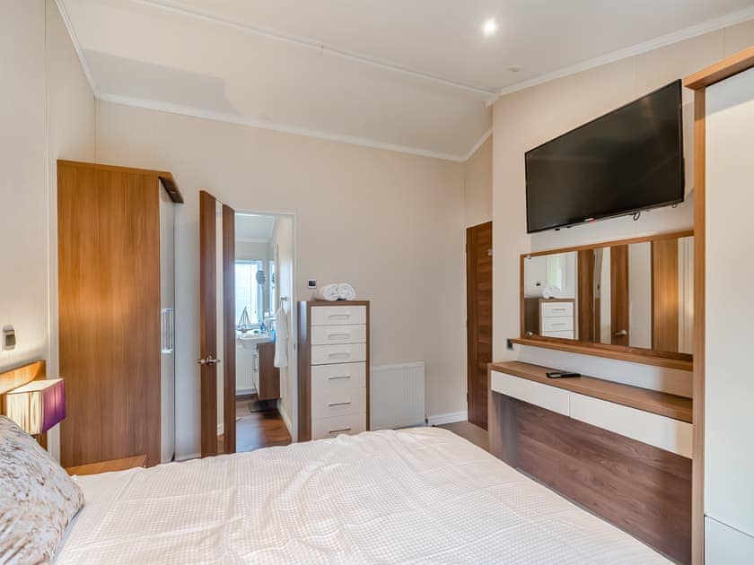 Double bedroom | Sea View Lodge, Crimdon, near Hartlepool