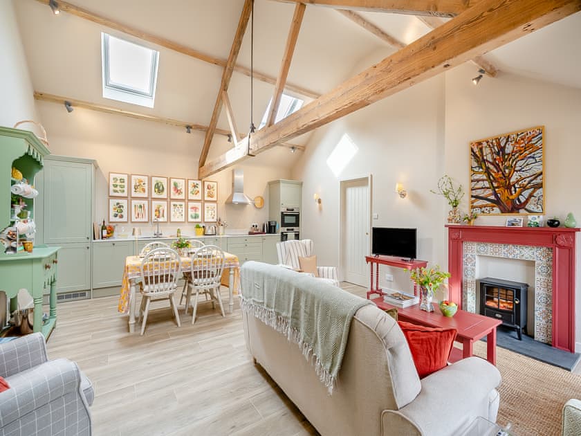 Open plan living space | The Woodshed, Appletree